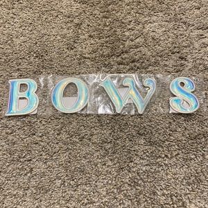 Stoney clover lane zodiac pouches- “BOWS”